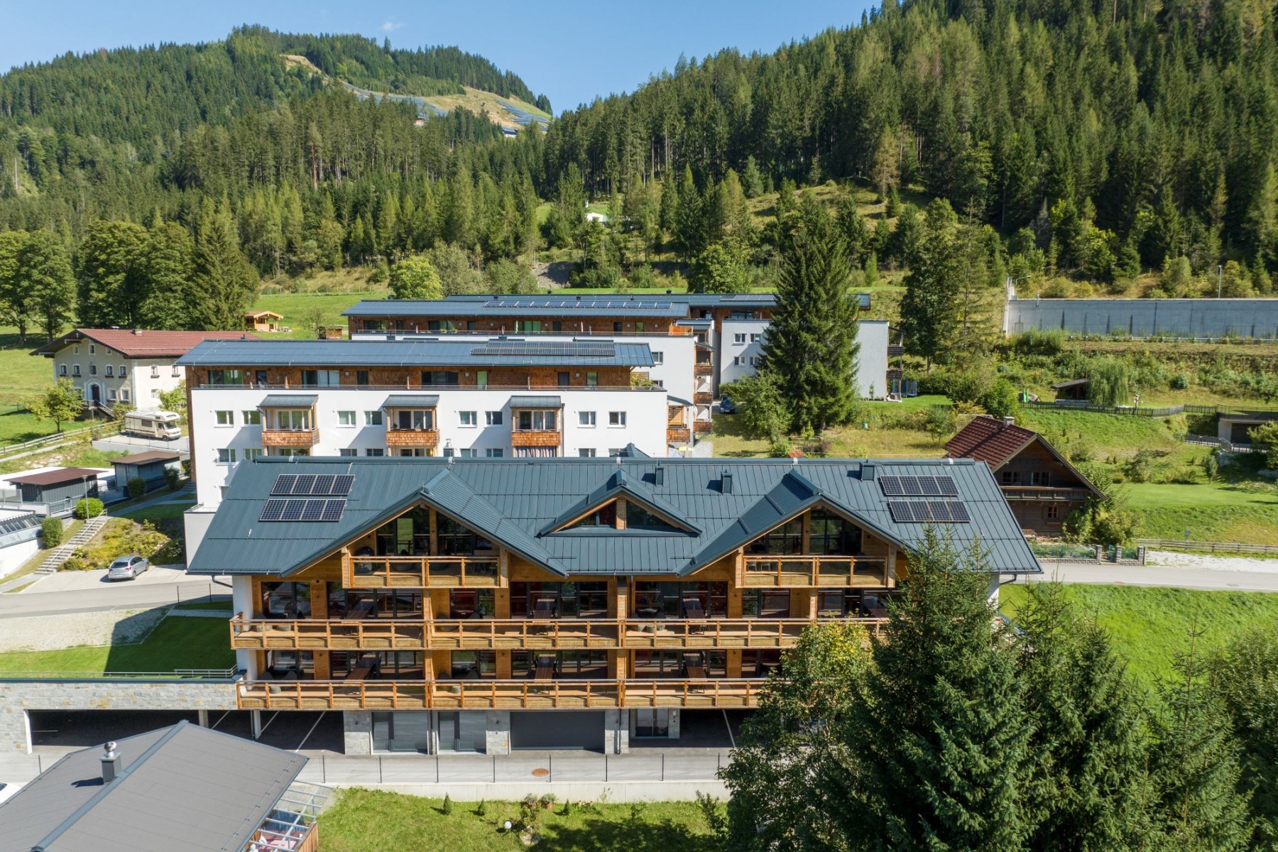 Alpium Appartements von außen