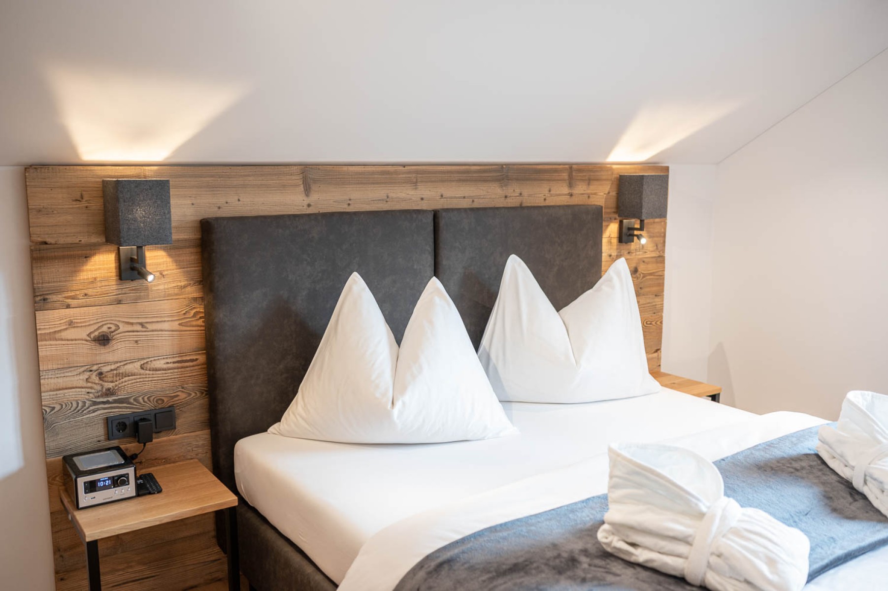 Schlafzimmer im Appartement