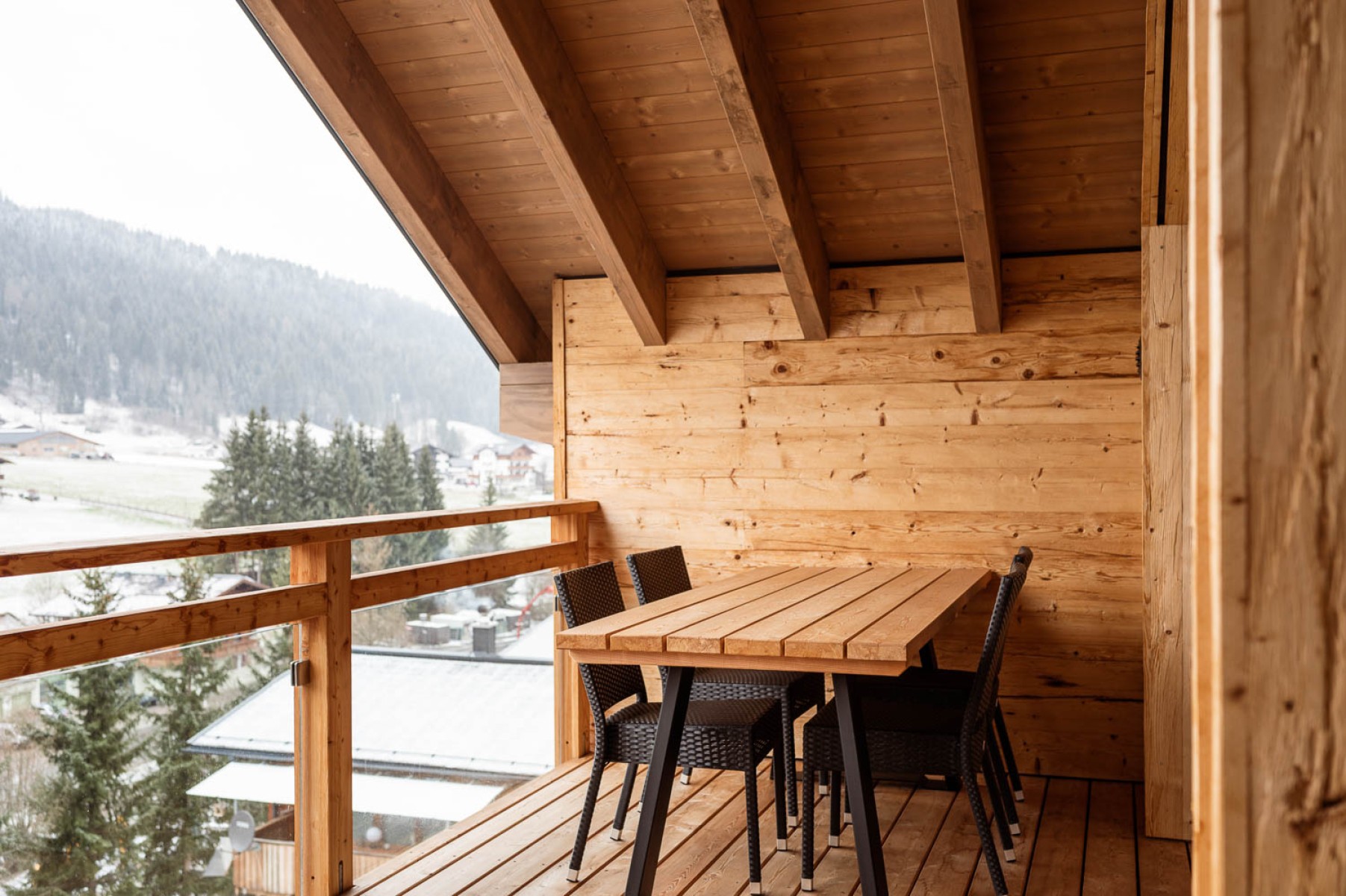 Balkon vom Appartement