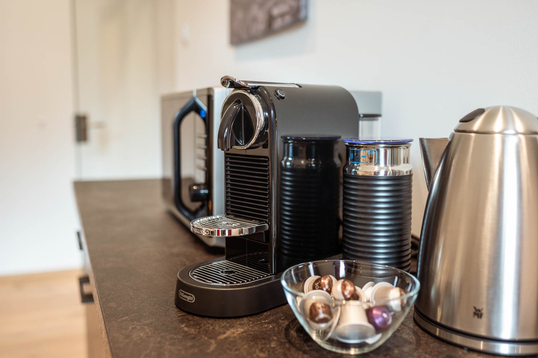Kaffeemaschine für guten Kaffee in der Küche